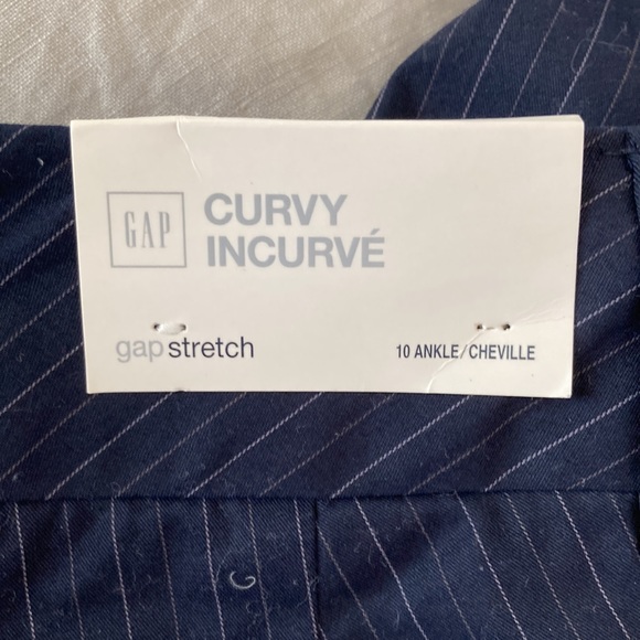 GAP Curvy Stretch Wide Leg Ankle Pants NWT - Picture 3 of 5